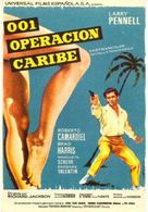 A 001, operazione Giamaica - Spanish Movie Poster (xs thumbnail)