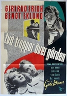 Tv&aring; trappor &ouml;ver g&aring;rden - Swedish Movie Poster (xs thumbnail)