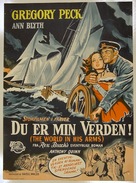 The World in His Arms - Danish Movie Poster (xs thumbnail)