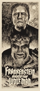 Frankenstein Meets the Wolf Man - poster (xs thumbnail)