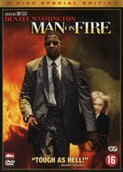 Man on Fire - Dutch DVD movie cover (xs thumbnail)