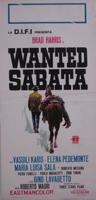 Wanted Sabata - Italian Movie Poster (xs thumbnail)