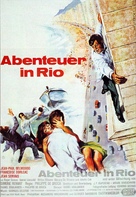 L&#039;homme de Rio - German Movie Poster (xs thumbnail)