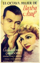 Bluebeard&#039;s Eighth Wife - Spanish Movie Poster (xs thumbnail)