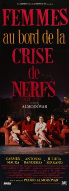 Mujeres Al Borde De Un Ataque De Nervios - French Movie Poster (xs thumbnail)