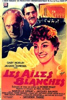 Les ailes blanches - French Movie Poster (xs thumbnail)