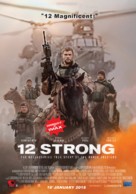 12 Strong - Lebanese Movie Poster (xs thumbnail)