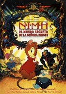 The Secret of NIMH - Spanish DVD movie cover (xs thumbnail)
