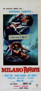 Milano rovente - Italian Movie Poster (xs thumbnail)