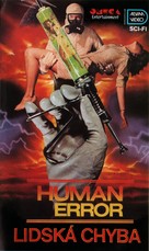 Human Error - Czech Movie Cover (xs thumbnail)