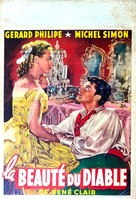 La beaut&egrave; du diable - Belgian Movie Poster (xs thumbnail)