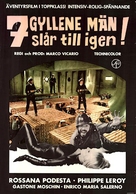 Il grande colpo dei sette uomini d&#039;oro - Swedish Movie Poster (xs thumbnail)
