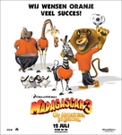 Madagascar 3: Europe&#039;s Most Wanted - Dutch Movie Poster (xs thumbnail)