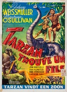 Tarzan Finds a Son! - Belgian Movie Poster (xs thumbnail)