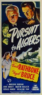 Pursuit to Algiers - Australian Movie Poster (xs thumbnail)