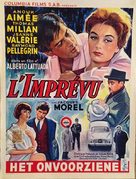 L&#039;imprevisto - Belgian Movie Poster (xs thumbnail)