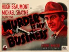 Murder Is My Business - British Movie Poster (xs thumbnail)