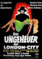 Das Ungeheuer von London-City - German Movie Poster (xs thumbnail)