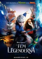Rise of the Guardians - Swedish Movie Poster (xs thumbnail)