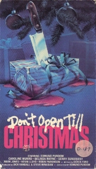 Don&#039;t Open &#039;Til Christmas - VHS movie cover (xs thumbnail)