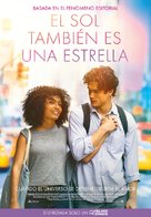 The Sun Is Also a Star - Spanish Movie Poster (xs thumbnail)