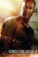 Live Free or Die Hard - Romanian Movie Poster (xs thumbnail)