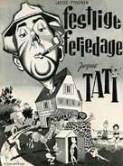 Les vacances de Monsieur Hulot - Danish Movie Poster (xs thumbnail)