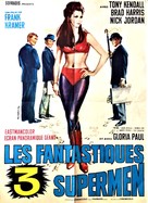 I fantastici tre supermen - French Movie Poster (xs thumbnail)