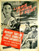 Saddle the Wind - French Movie Poster (xs thumbnail)