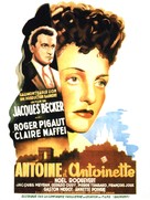 Antoine et Antoinette - French Movie Poster (xs thumbnail)
