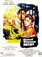 Quand sonnera midi - French Movie Poster (xs thumbnail)
