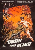 Tarzan and the Huntress - German Movie Poster (xs thumbnail)