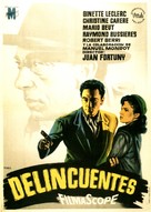 Delincuentes - Spanish Movie Poster (xs thumbnail)