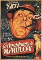 Les vacances de Monsieur Hulot - Spanish Movie Poster (xs thumbnail)