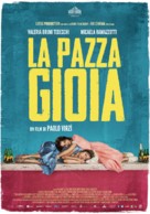 La pazza gioia - Italian Movie Poster (xs thumbnail)