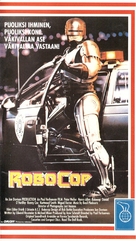 RoboCop - Finnish VHS movie cover (xs thumbnail)
