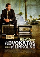 The Lincoln Lawyer - Lithuanian Movie Poster (xs thumbnail)
