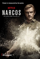 &quot;Narcos&quot; - Swedish Movie Poster (xs thumbnail)