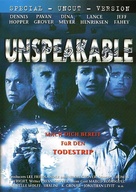 Unspeakable - German DVD movie cover (xs thumbnail)