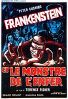 Frankenstein and the Monster from Hell - Belgian Movie Poster (xs thumbnail)