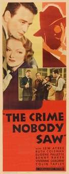 The Crime Nobody Saw - Movie Poster (xs thumbnail)