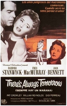 There&#039;s Always Tomorrow - Spanish Movie Poster (xs thumbnail)