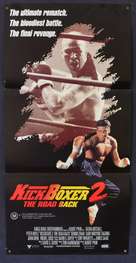 Kickboxer 2: The Road Back - Australian Movie Poster (xs thumbnail)