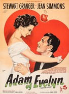 Adam and Evelyne - Danish Movie Poster (xs thumbnail)
