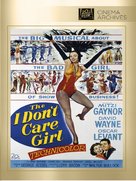The I Don&#039;t Care Girl - DVD movie cover (xs thumbnail)