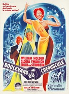 Sunset Blvd. - French Movie Poster (xs thumbnail)