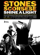 Shine a Light - French Movie Poster (xs thumbnail)