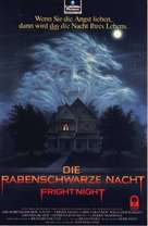 Fright Night - German VHS movie cover (xs thumbnail)