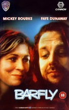 Barfly - British VHS movie cover (xs thumbnail)
