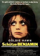 Private Benjamin - German Movie Poster (xs thumbnail)